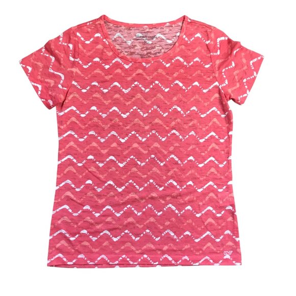 Vineyard Vines Short Sleeve Tee‎ Women's Size XS Lightweight Semi Sheer T-Shirt - Picture 1 of 8